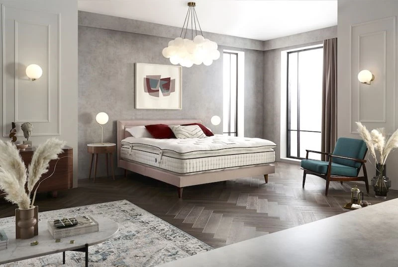 Adam Henson Enhancer Support 5000 Mattress with Golden Fleece Topper